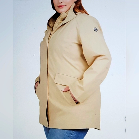 NWT LANDS END 3 in 1 coat/vest jacket  womens Coat  medium womens - Picture 5 of 16